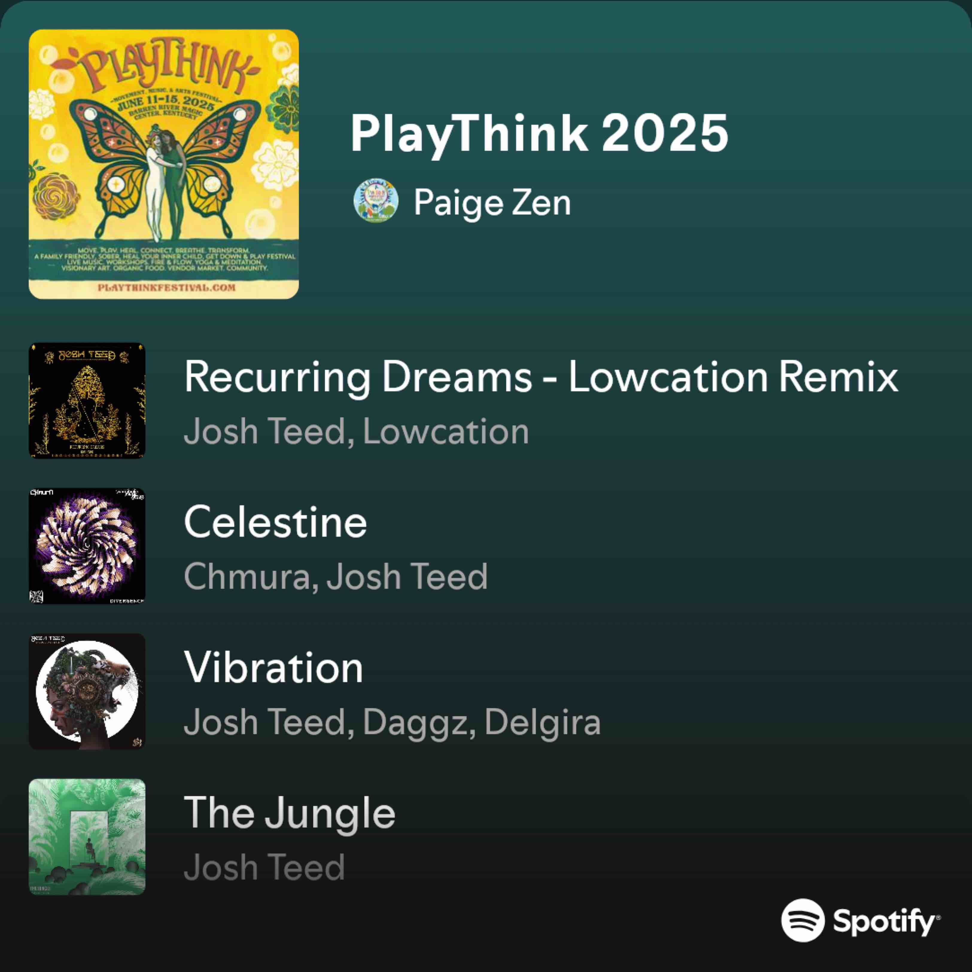 PlayThink 2025 - playlist by Paige Zen | Spotify