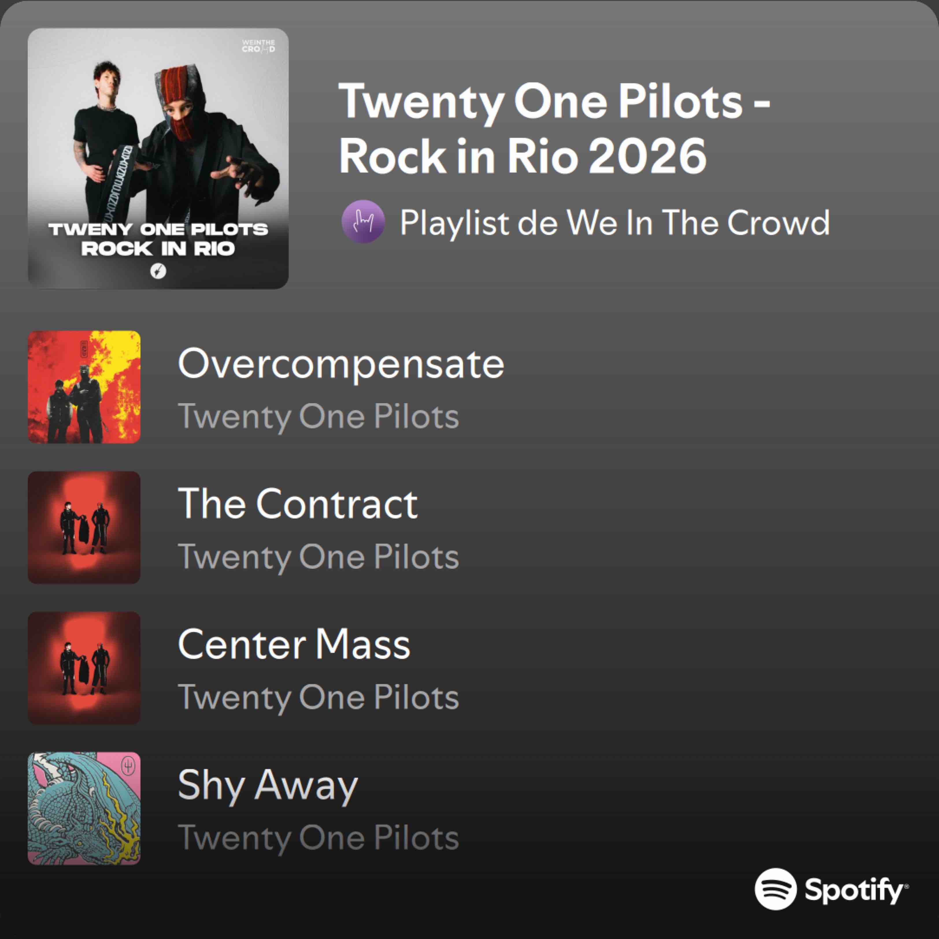 Imagem ilustrativa sobre Twenty One Pilots promete explosão: veja o provável setlist para Rock in Rio 2026