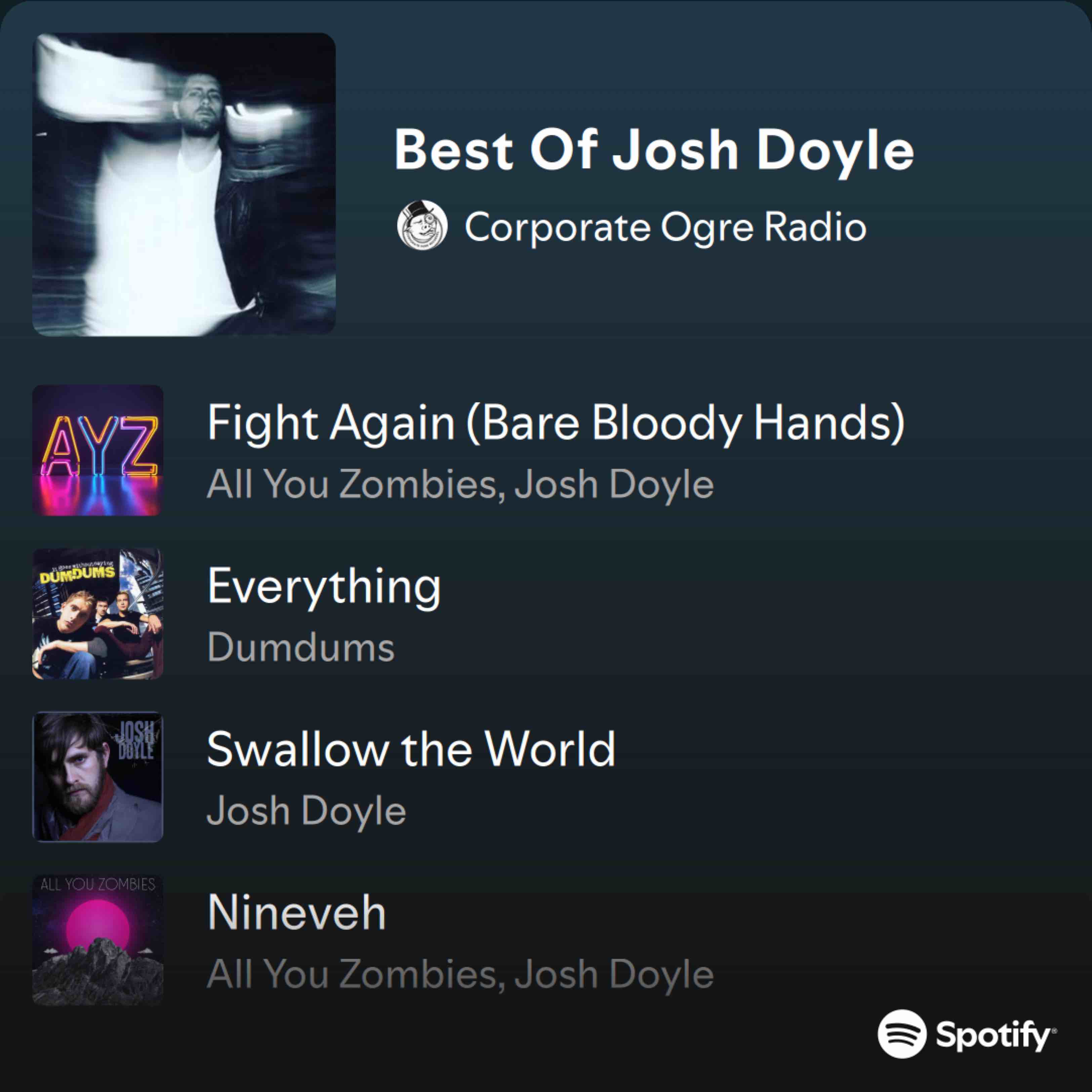 Best Of Josh Doyle - playlist by Corporate Ogre Radio | Spotify