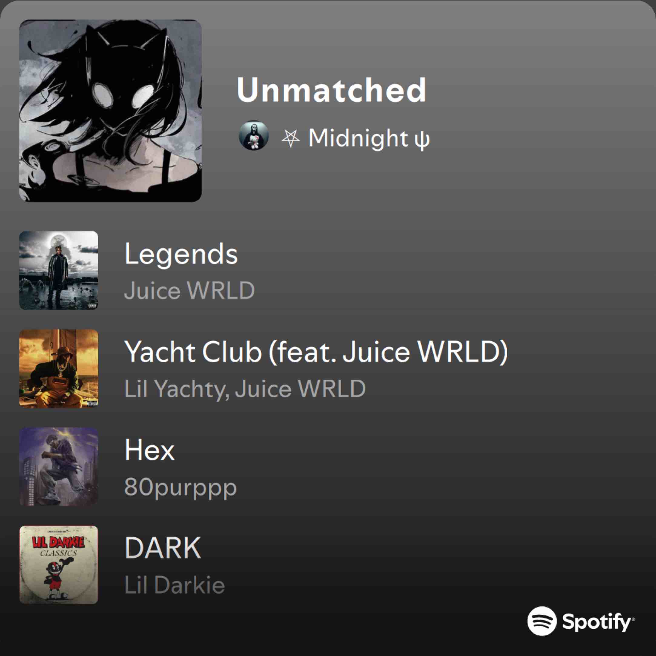 Unmatched - playlist by ⛧ Midnight ψ | Spotify