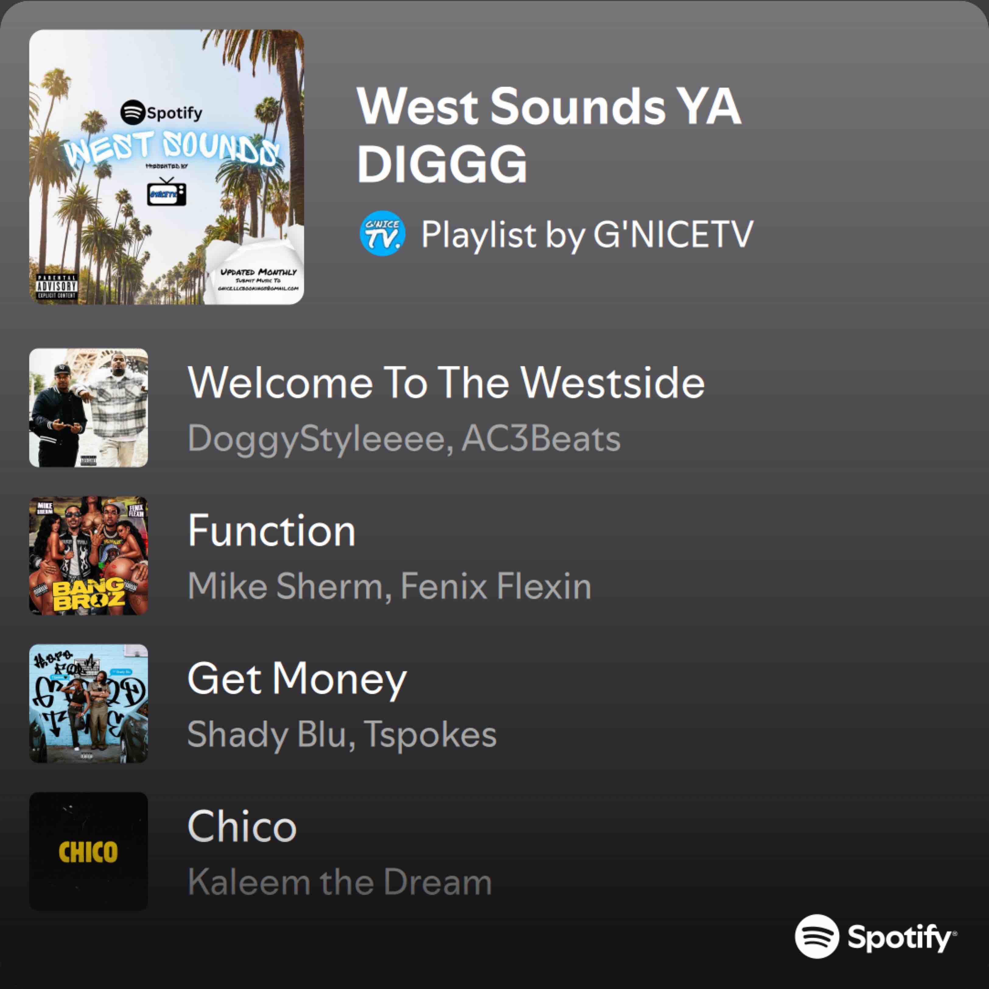 West Sounds YA DIGGG - playlist by G'NICETV | Spotify