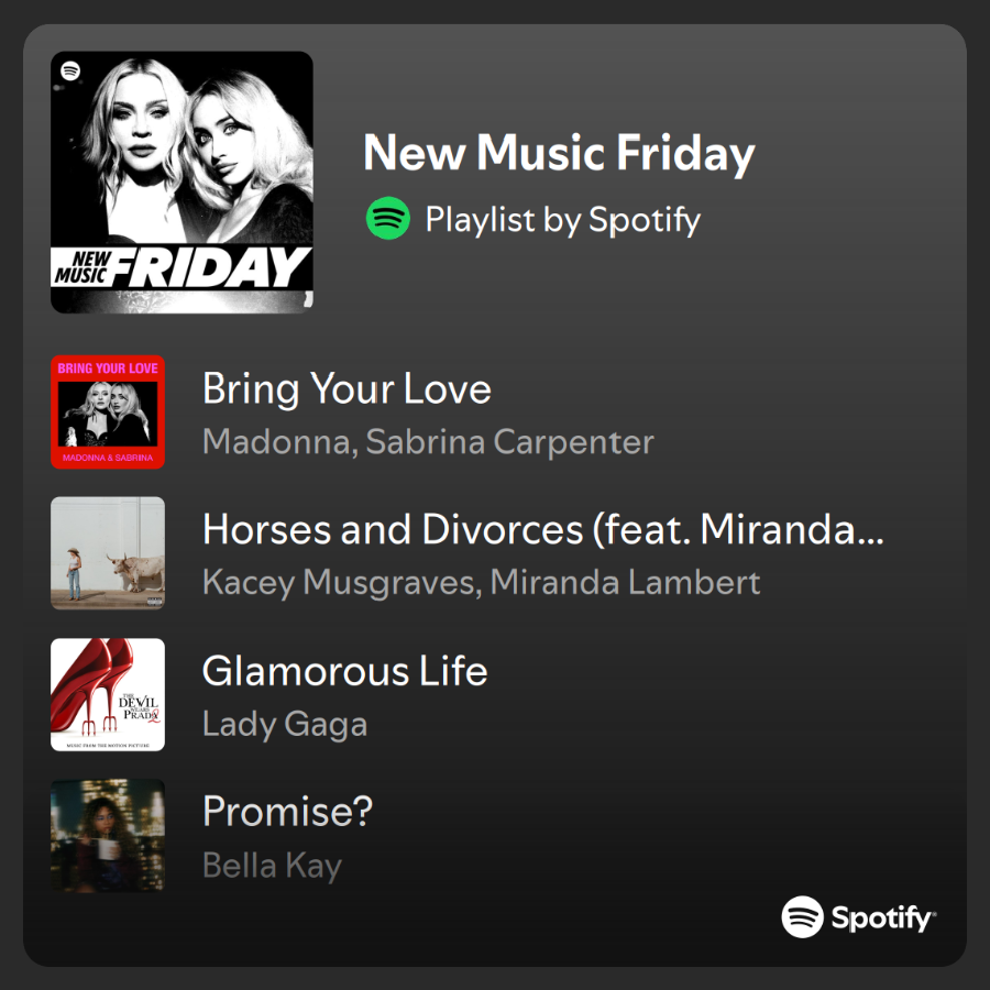 New Music Friday | Spotify Playlist